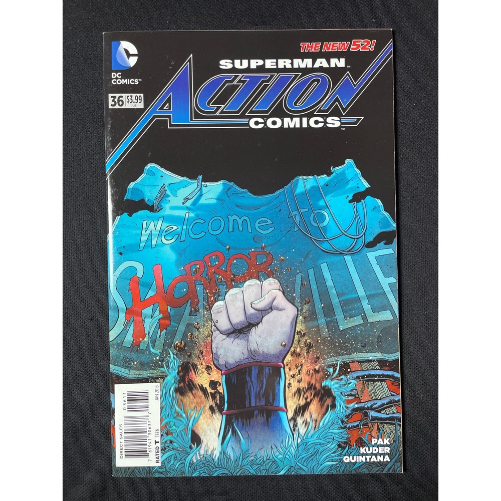 Superman Action Comics 36 The New‎ 52 DC Comics 2015